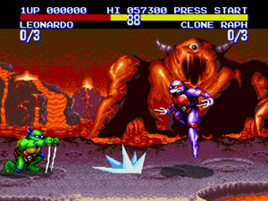 Teenage Mutant Ninja Turtles - Tournament Fighters (Mega Drive)