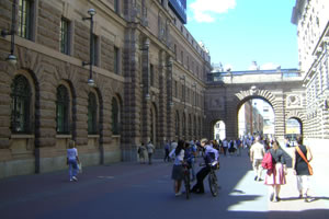 Indo para Gamla Stan