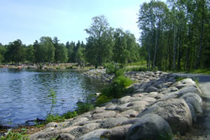 Lago Sognsvann, em Oslo