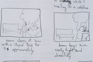 Storyboard do meu primeiro filme