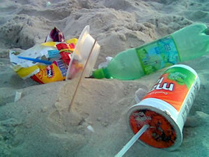 Foto tirada em 28-DEZ-2007 na praia de Copacabana