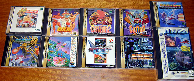 Coleção de Shmups do SATURN - SET 2009