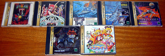 Coleção de Shmups do SATURN - SET 2009