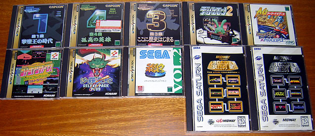 Coleção de Shmups do SATURN - SET 2009