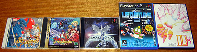 Últimas aquisições de PC Engine CD, Saturn, Playstation, Playstation 2 e Dreamcast - JUN 2009