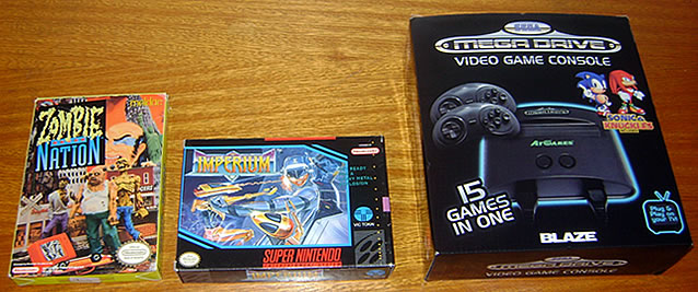 Últimas aquisições de NES, SNES e Mega Drive - JUN 2009