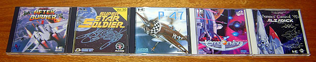 Últimas aquisições de PC Engine + CD - AGO 2009