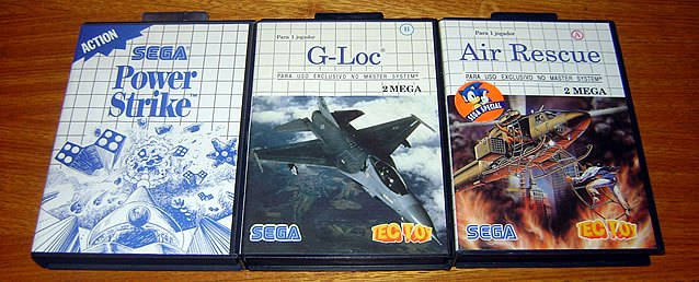 Últimas aquisições de Master System - FEV/AGO 2009
