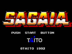 Darius II a.k.a. Sagaia (Sega Mega Drive)